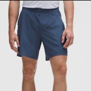 lululemon athletica Men's Navy Athletic Shorts